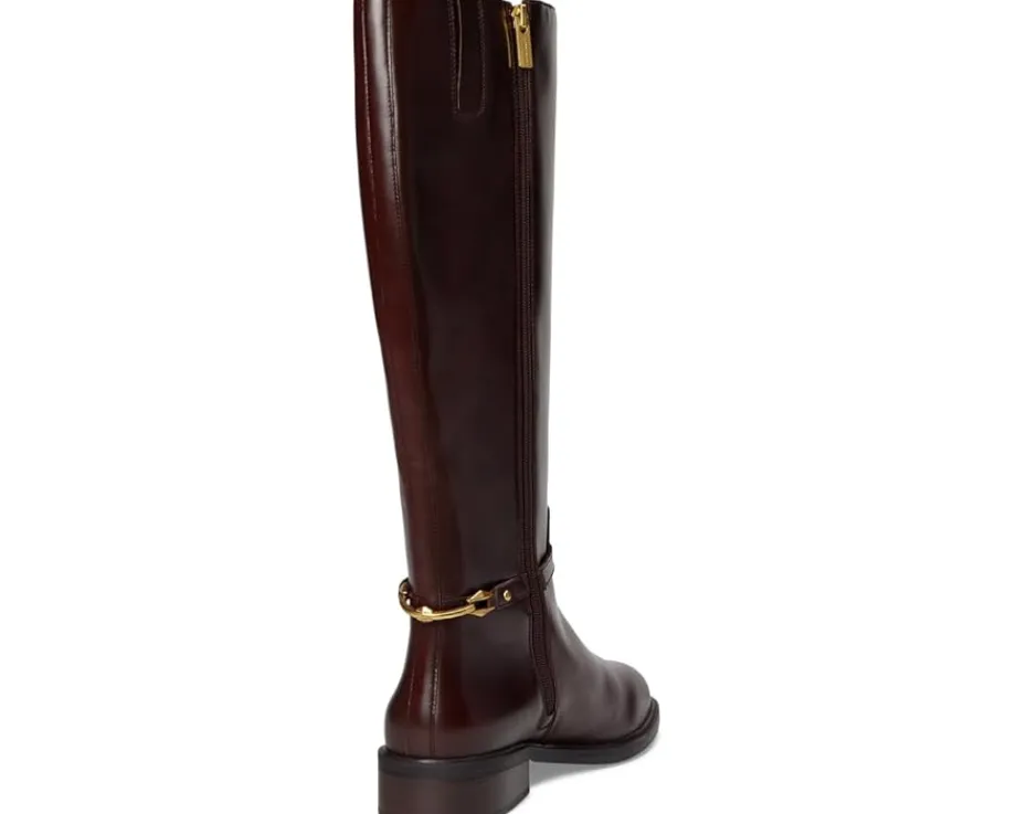 Vince Camuto Adria Ankle Link Knee High Riding Boot Rich Mahogany Online