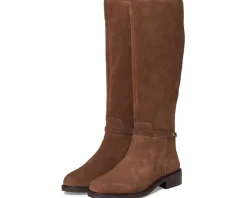 Vince Camuto Adria Ankle Link Knee High Riding Boot Toasted Taupe Hot