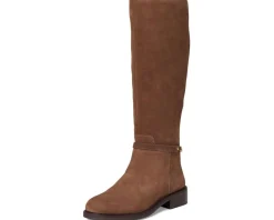 Vince Camuto Adria Ankle Link Knee High Riding Boot Toasted Taupe Hot