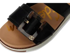 Sam Edelman Adrianna Black Leather Outlet