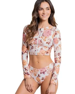 Maaji Afrodita Mariee Long Sleeve Top White Sale