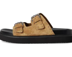 Marc Fisher LTD Agusta Medium Brown Suede Clearance