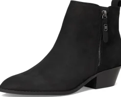 Lucky Brand Ailein Ankle Bootie Black Nubuck Sale