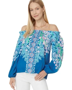 Women Lilly Pulitzer Aimes Long Sleeve Off The