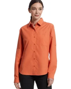 Women Marmot AirExchange SolarShield Long Sleeve Shirt