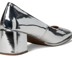 Aerosoles Alae Silver Mirror Metallic Faux Leather