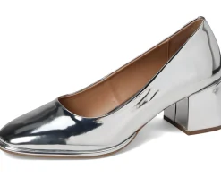 Aerosoles Alae Silver Mirror Metallic Faux Leather