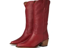Steve Madden Albany Red Leather