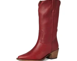 Steve Madden Albany Red Leather
