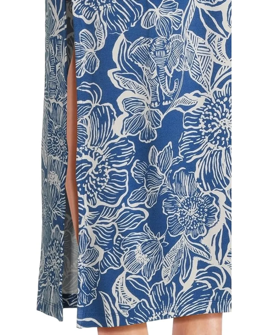 Lilly Pulitzer Alessani Maxi Dress Starlight Navy Unforgettable