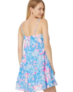 Lilly Pulitzer Alessia Cotton Dress Multi Bahamian Rhapsody