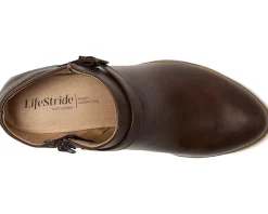 Women LifeStride Alexander Block Heel Ankle Bootsies