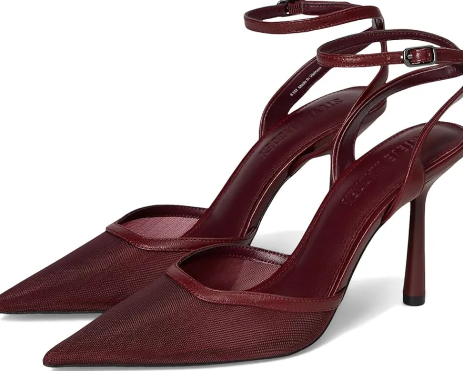 Steve Madden Alliance Burgundy Mesh Online
