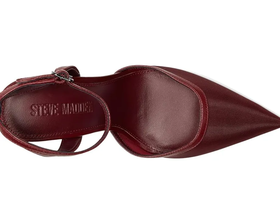 Steve Madden Alliance Burgundy Mesh Online