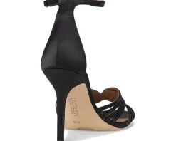 Women Lauren Ralph Lauren Allie Embellished Multistrap Sandals