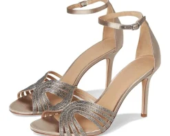 Women Lauren Ralph Lauren Allie Embellished Multistrap Sandals