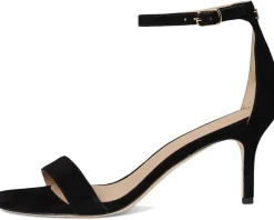 Women Lauren Ralph Lauren Allie Mid-Heel Suede Sandals