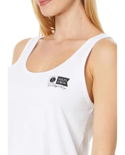 Salty Crew Alpha Classic Tank White Clearance