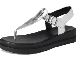 Naturalizer Alyssa Silver Faux Leather