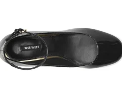 Nine West Amaize Black Patent New