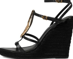Schutz Amarilis Wedge Black 5 Clearance