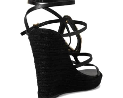 Schutz Amarilis Wedge Black 5 Clearance
