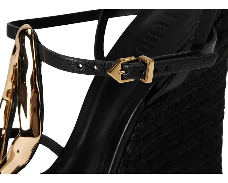 Schutz Amarilis Wedge Black 5 Clearance