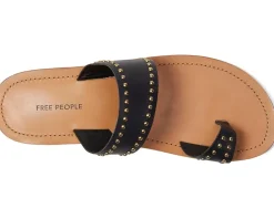 Free People Amelie Tiny Stud Sandals Black Sale