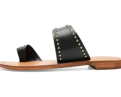 Free People Amelie Tiny Stud Sandals Black Sale