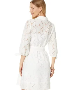 Women Lilly Pulitzer Amrita 3/4 Sleeve Shirtdress