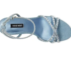 Nine West Amseta Light Blue Denim Sale
