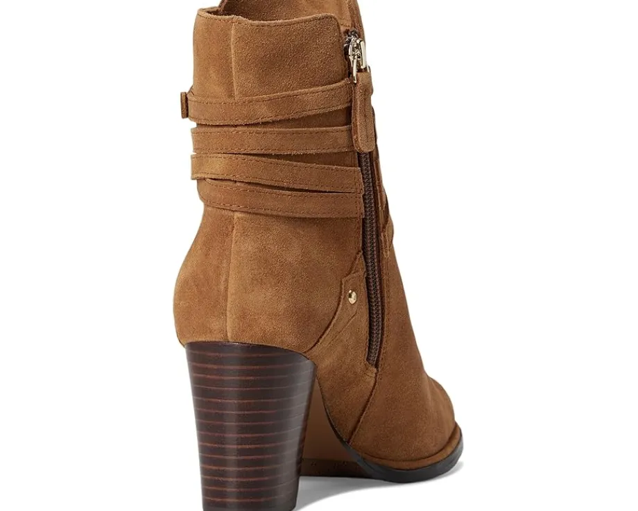 Johnston & Murphy Amy Belted Bootie Whiskey