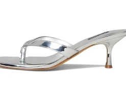 Nine West Andela Silver Mirror Metallic Outlet