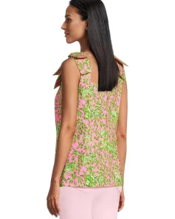 Lilly Pulitzer Anders Tunic Rousseau Pink Mane Character Energy Best