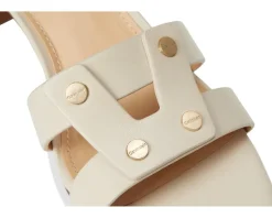 Calvin Klein Andrae Ivory Leather Hot