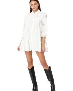 Women line and dot Angelica Mini Dress