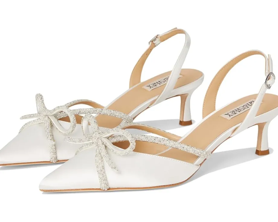 Badgley Mischka Angelina Soft White Hot