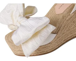 Loeffler Randall Angelina Bow Wedge Cream/Natural Online