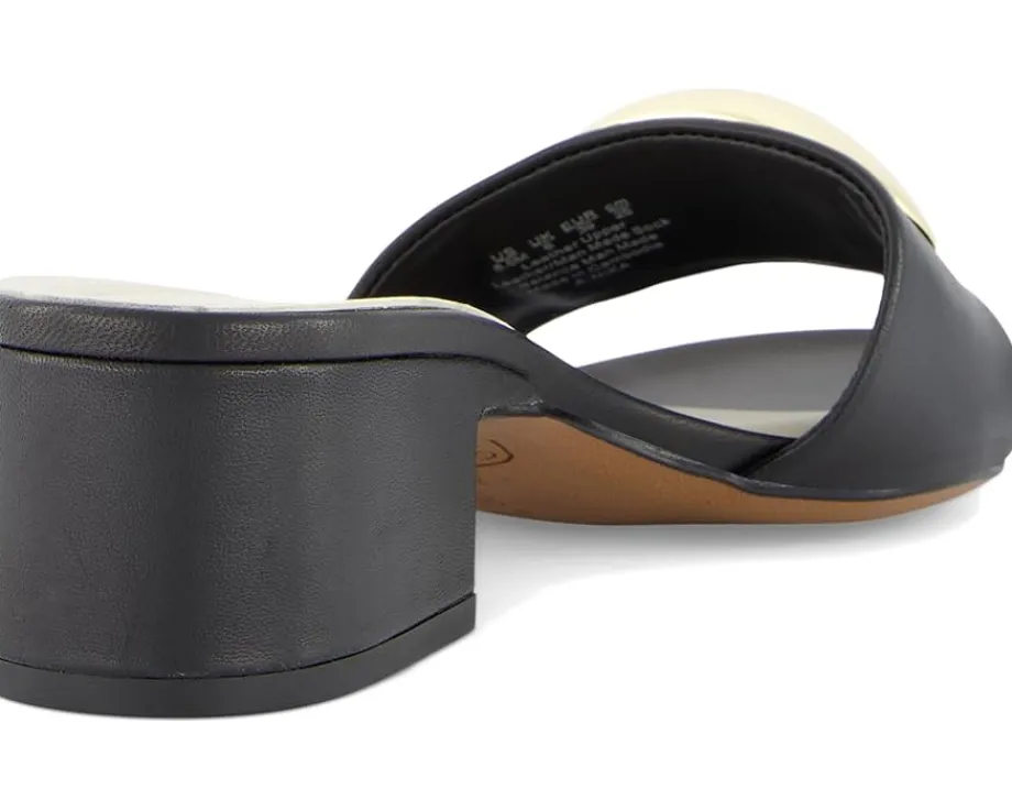 Franco Sarto A-nika Slide Sandals Black Clearance