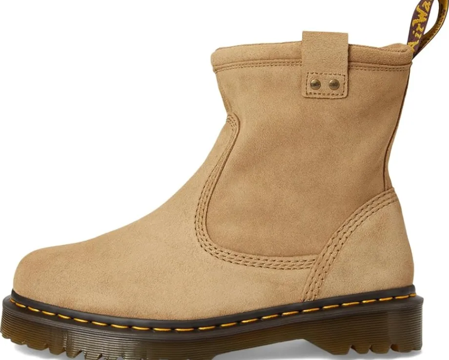 Dr. Martens Anistone Lo Leather Boots Sand Discount