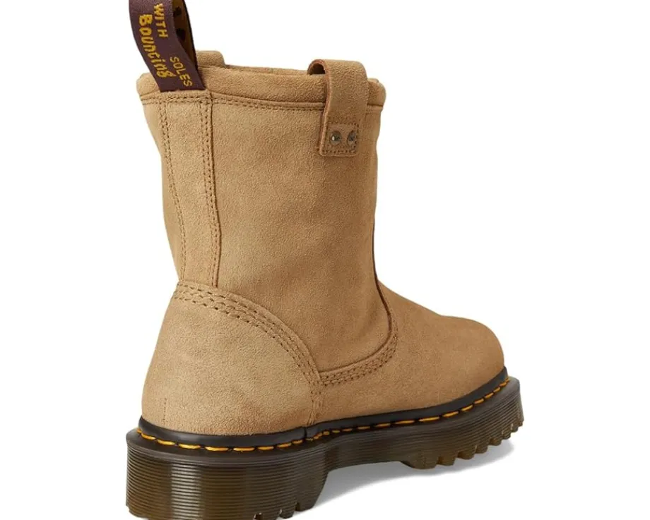 Dr. Martens Anistone Lo Leather Boots Sand Discount