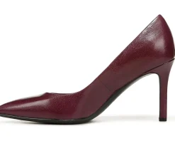 Naturalizer Anna Deep Plum Purple Leather Sale