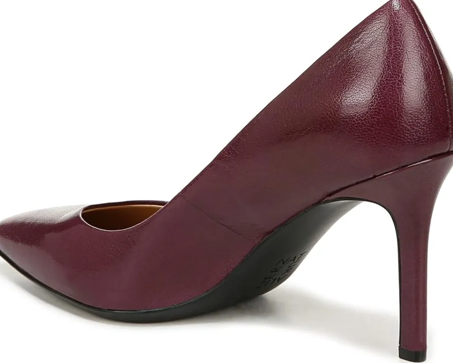 Naturalizer Anna Deep Plum Purple Leather Sale