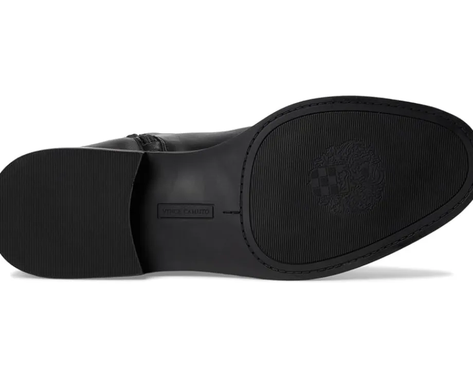 Vince Camuto Annora Knee High Riding Boot Black Outlet