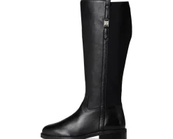 Vince Camuto Annora Knee High Riding Boot Black Outlet