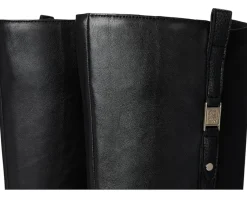 Vince Camuto Annora Knee High Riding Boot Black Outlet