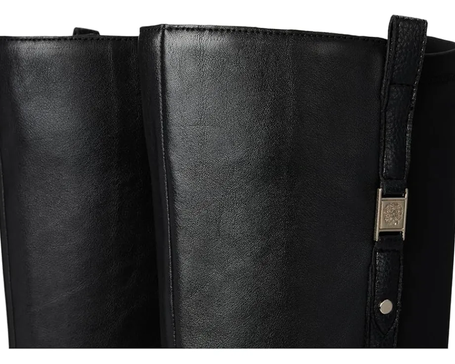 Vince Camuto Annora Knee High Riding Boot Black Outlet