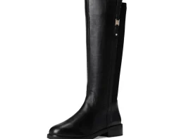 Vince Camuto Annora Knee High Riding Boot Black Outlet