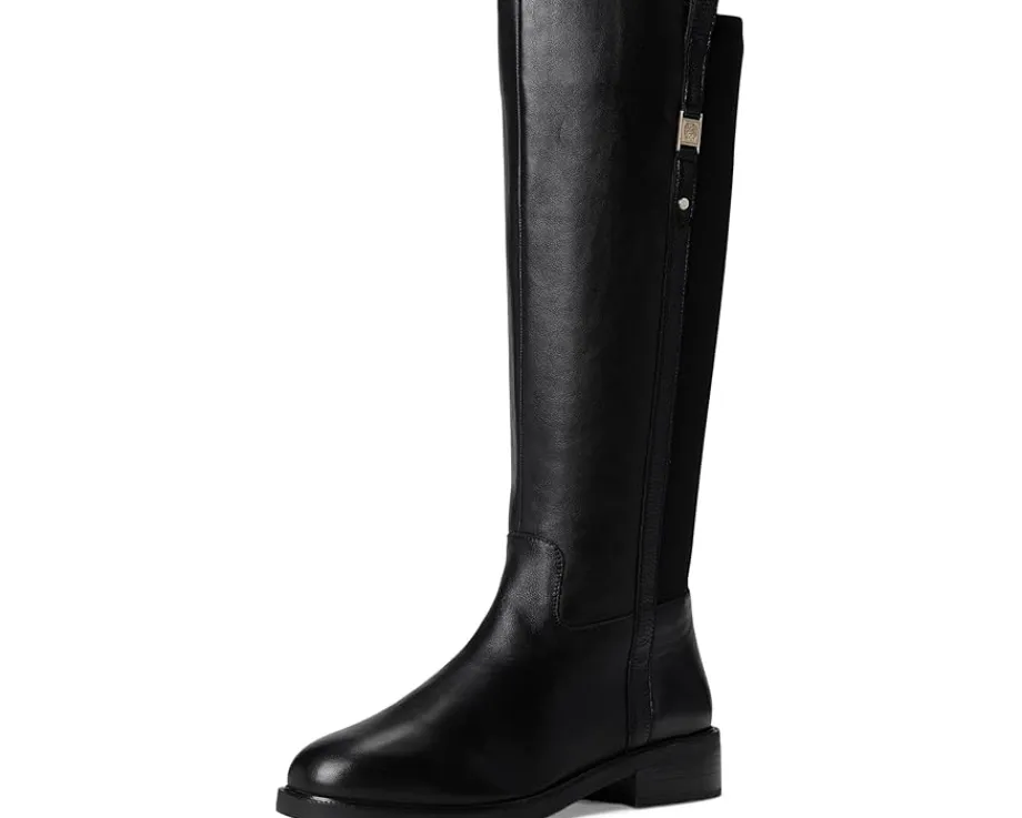 Vince Camuto Annora Knee High Riding Boot Black Outlet