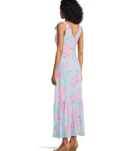 Lilly Pulitzer Aquinnah Maxi Dress Multi Royal Coral Online